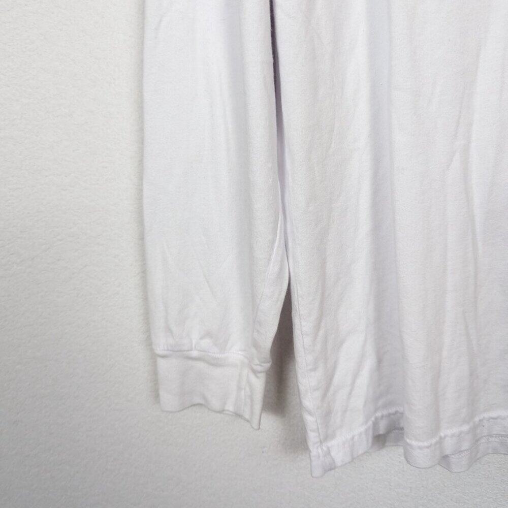 NWT Talentless White Cotton Basic Long Sleeve Tee… - image 4